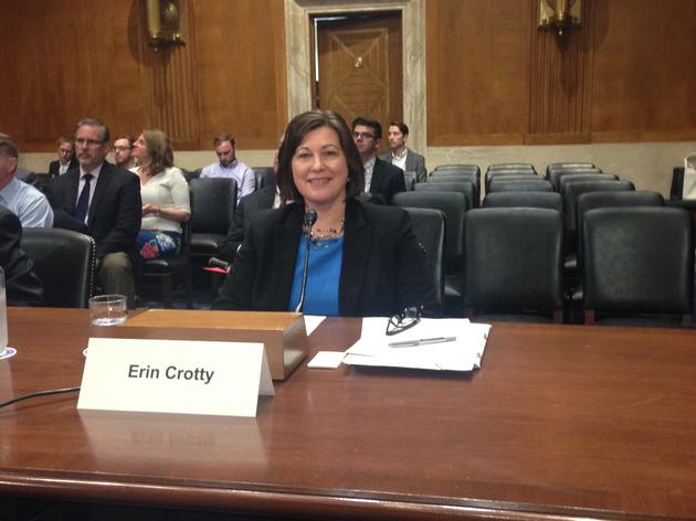 Erin Crotty Testifies Before Senate on Long Island Sound Bill
