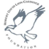 Logo of the Robert David Lion Gardiner Foundation, featuring a simple illustration of an Osprey in flight.